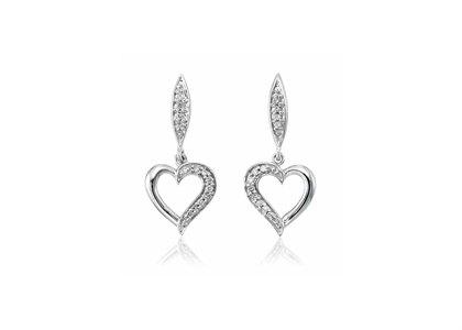 White Gold Plated | Fashion Earrings